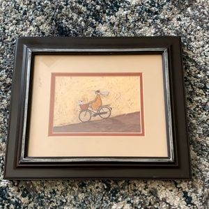 Sam Toft Print Hang on Doris 2004 Framed With Mat Pre Owned